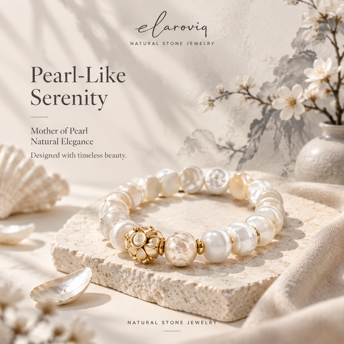 elaroviq® Mother of Pearl Bracelet