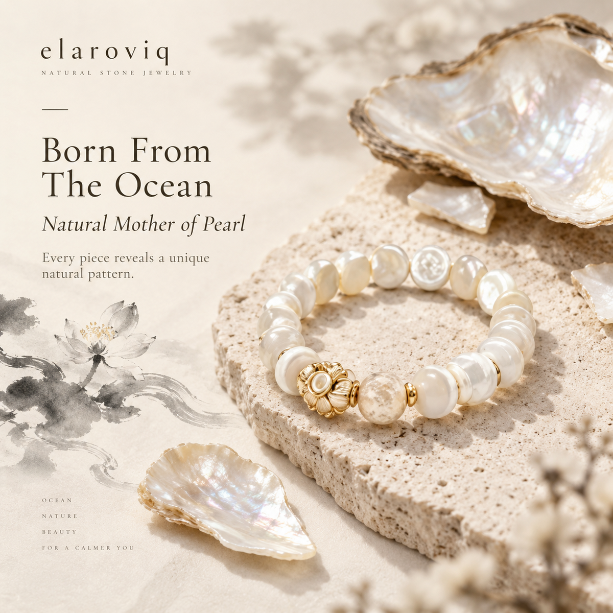 elaroviq® Mother of Pearl Bracelet