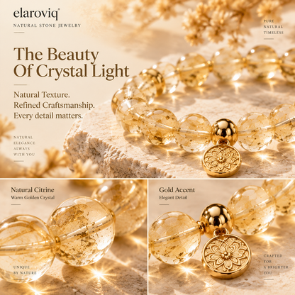 elaroviq® Golden Light Citrine Bracelet