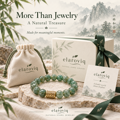 elaroviq® Aventurine Quartz Natural Stone Bracelet