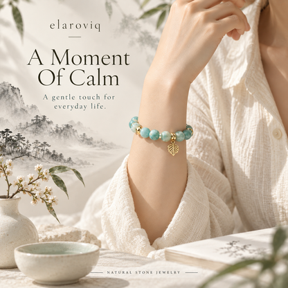 elaroviq® Amazonite Natural Stone Bracelet