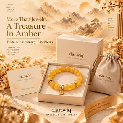 elaroviq® Golden Amber Glow Bracelet