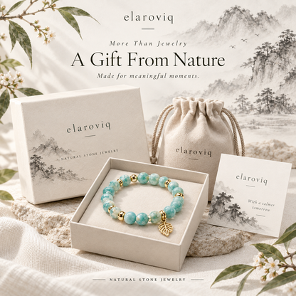 elaroviq® Amazonite Natural Stone Bracelet